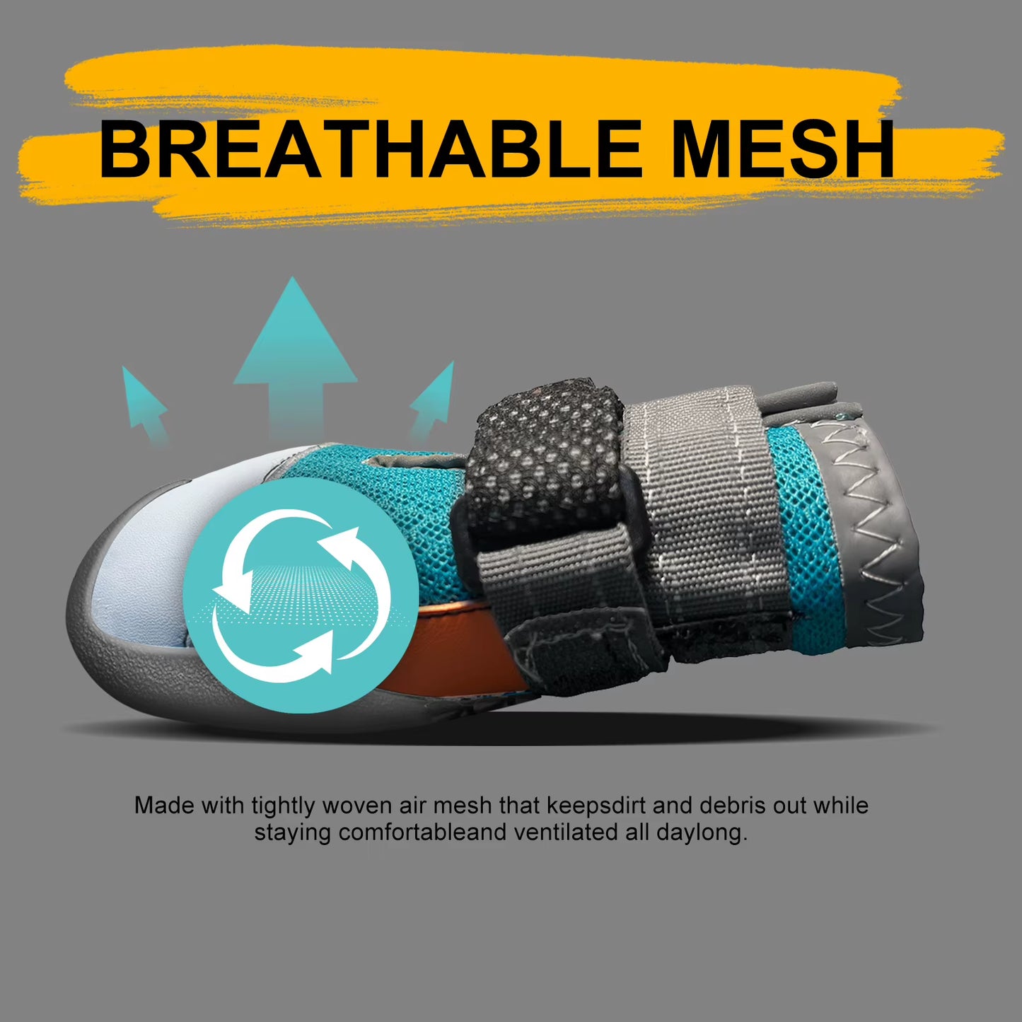 GlowTrek LED Dog Shoes