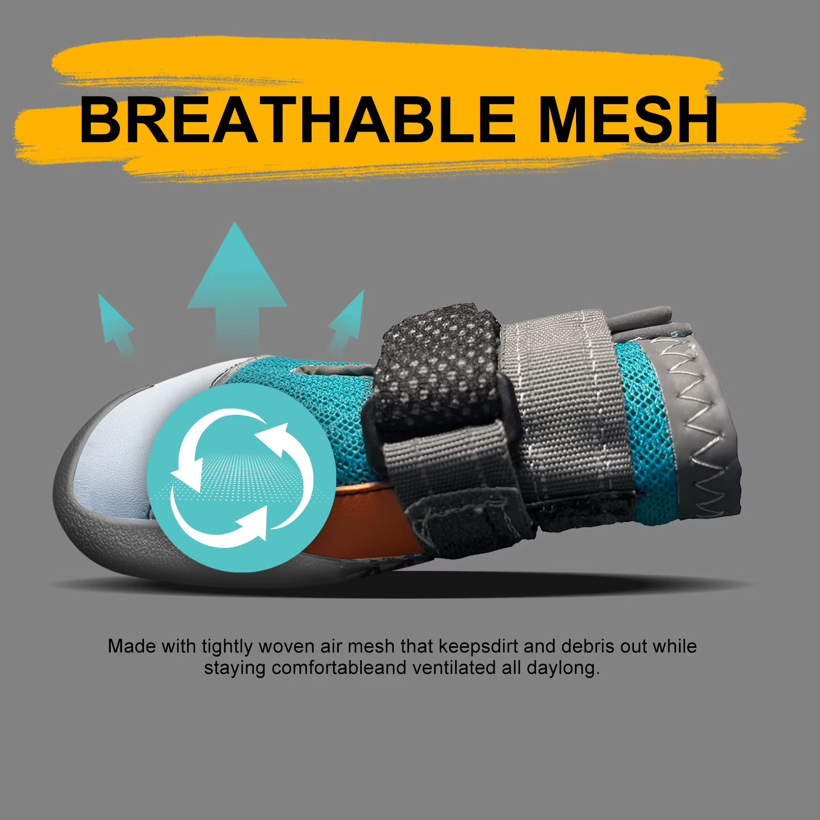 GlowTrek LED Dog Shoes
