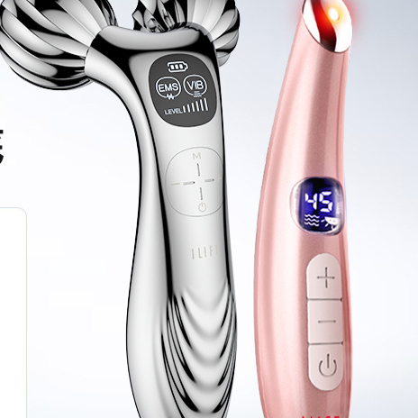 Microcurrent Jaw & Neck Roller with Eye Care Set